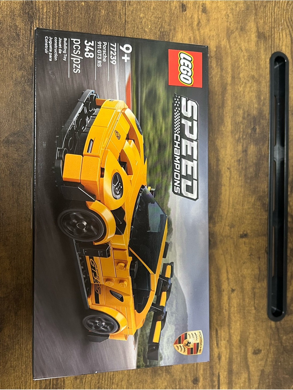 LEGO Speed Champions Yellow Porsche GT3 RS Building Set